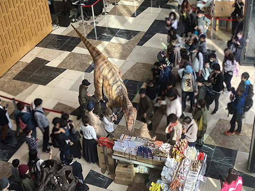 仙台駅にて福井県観光PR