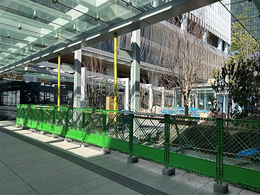 高輪ゲートウェイ駅　広がる風景