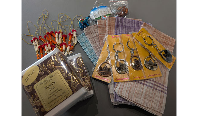 インドのお土産をいただきましたー