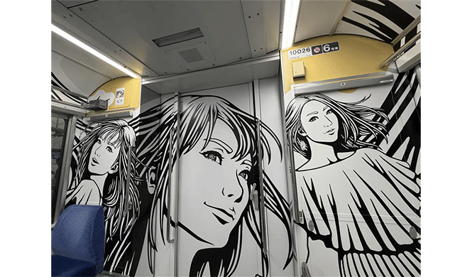 東京パノラマラインにデザイントレイン！