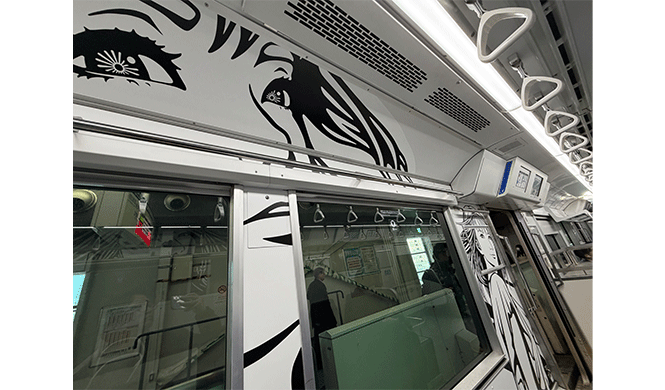 東京パノラマラインにデザイントレイン！