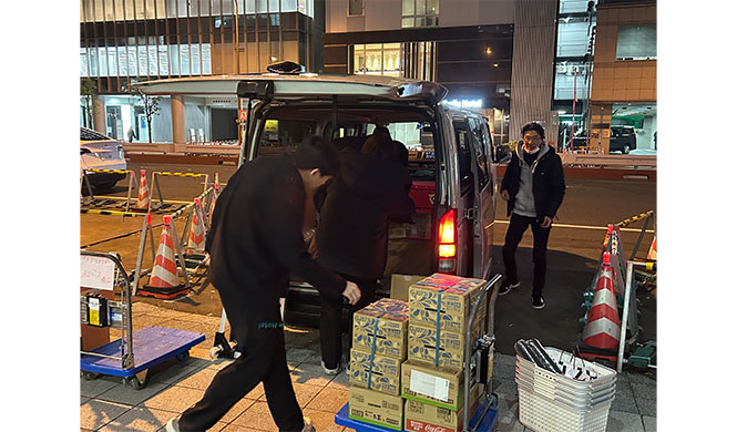 Let’s  積み込み！